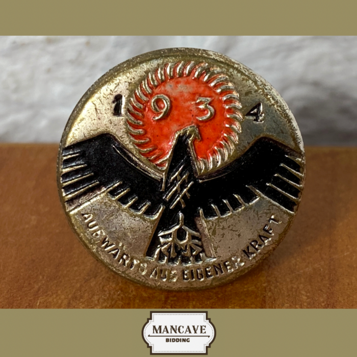 Vintage 1934 German "Winterhilfswerk" (Winter Relief) Badge