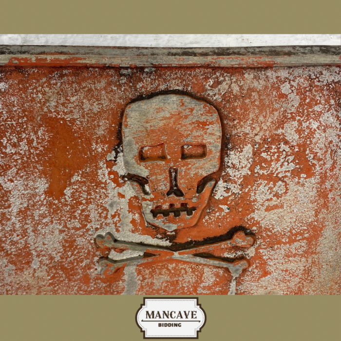 Cast Aluminium Danger Sign - Image 3