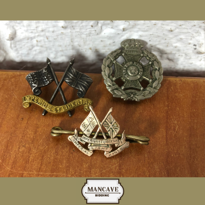 Vintage Military Badge Collection