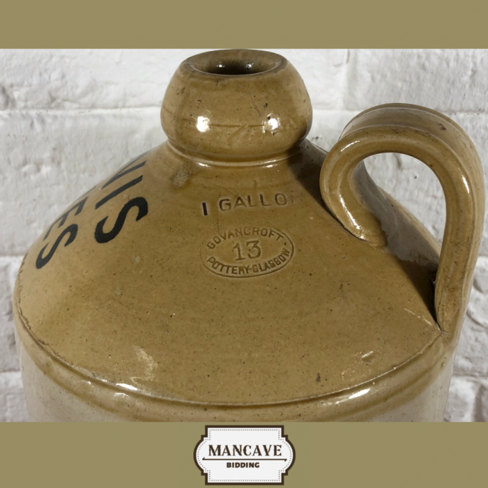 Vintage 1 Gallon Stoneware Jugs - Image 4