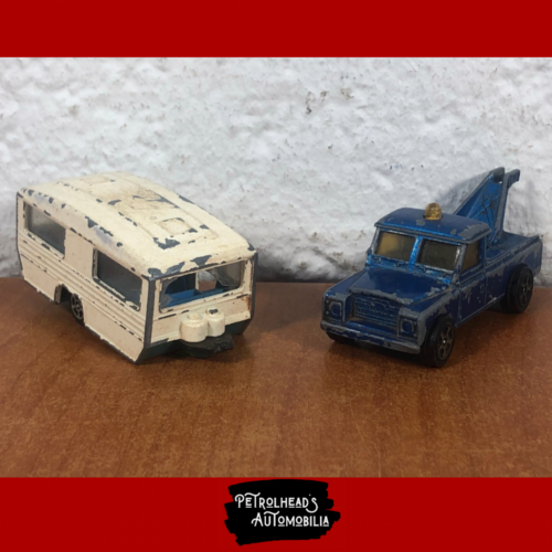Corgi Juniors ~ Land Rover & Caravan (Made in GT Britain)