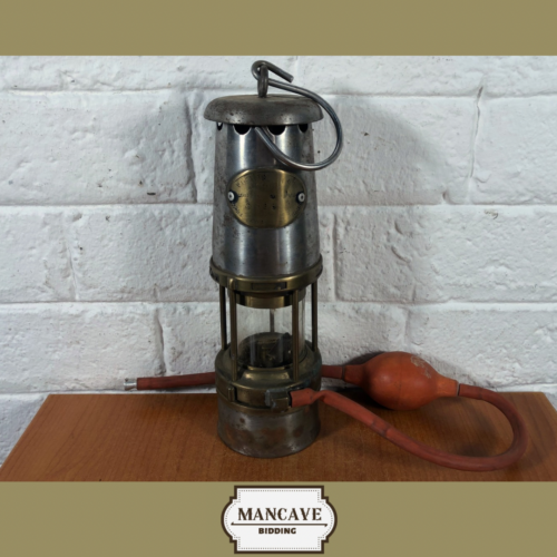 Vintage Miner's Lamp