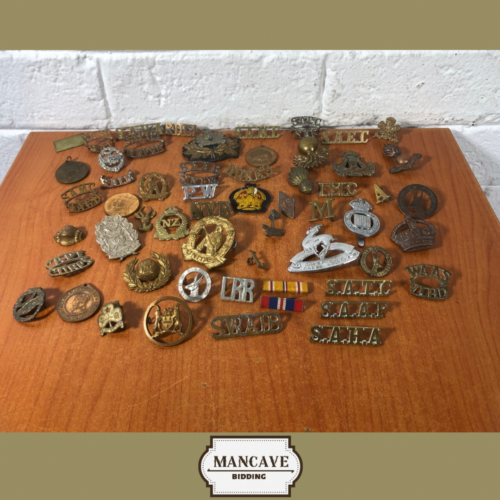 Vintage Military Badges