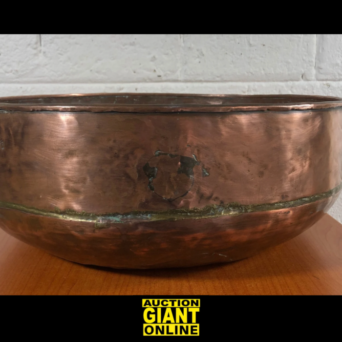 Large Vintage De Klerk Copper Bowl - Image 3