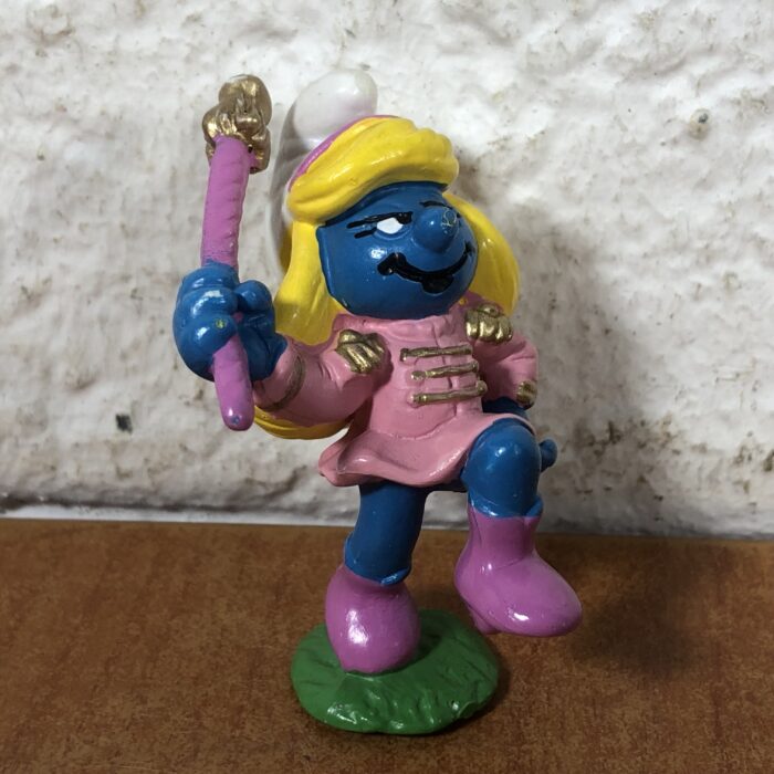 Vintage Marching Band Leader Smurfette