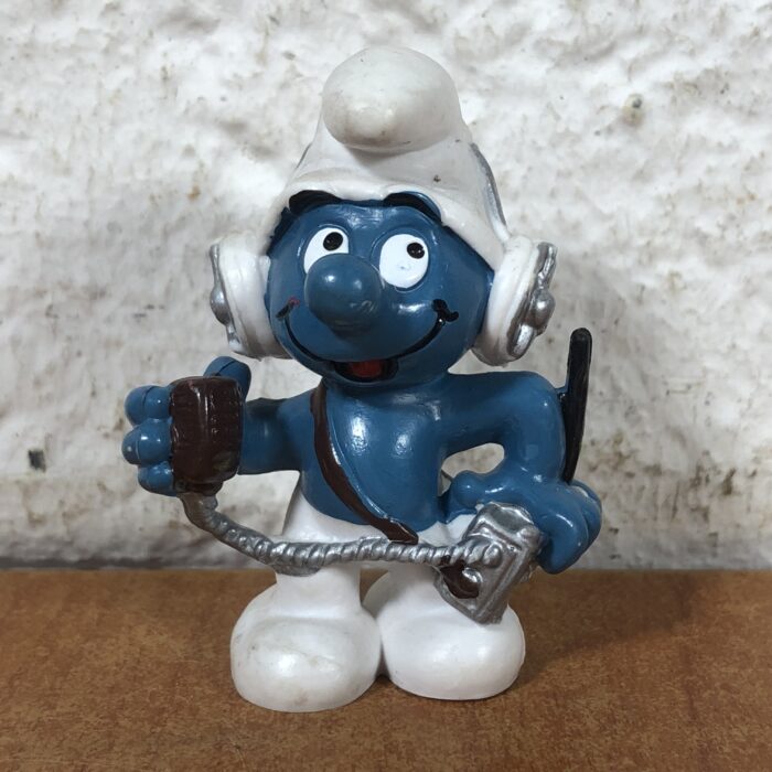 Vintage Operator Smurf (Made in Hong Kong)