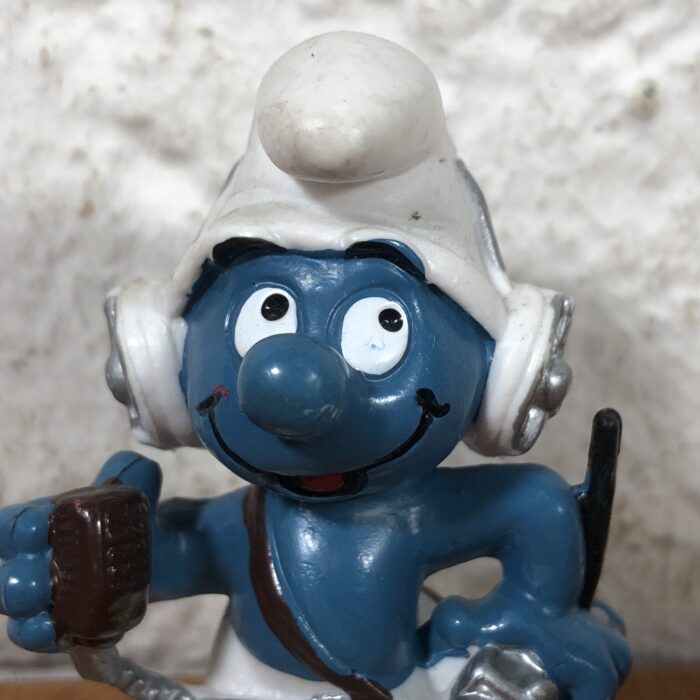 Vintage Operator Smurf (Made in Hong Kong) - Image 2