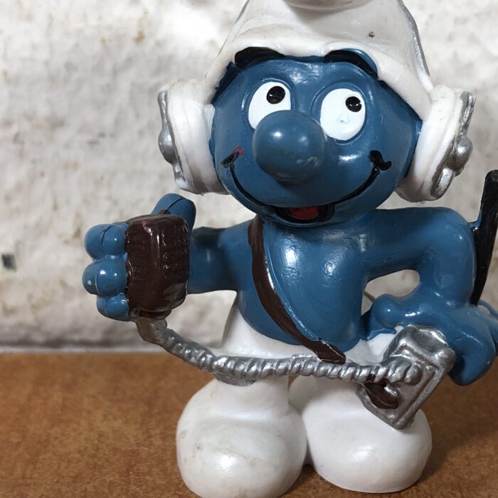 Vintage Operator Smurf (Made in Hong Kong) - Image 3