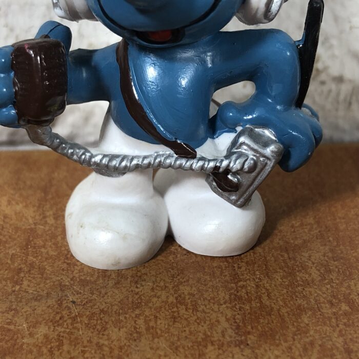 Vintage Operator Smurf (Made in Hong Kong) - Image 4