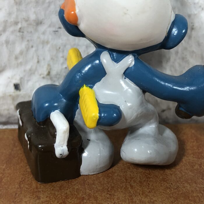 Vintage Handy Smurf Figurine (Made in Hong Kong) - Image 6