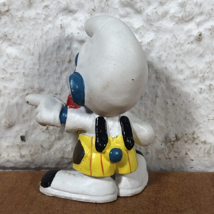 Vintage Clown Smurf Figurine (Made in Hong Kong) - Image 4