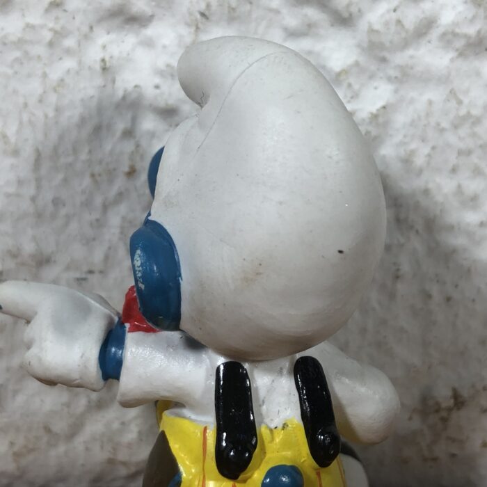 Vintage Clown Smurf Figurine (Made in Hong Kong) - Image 5