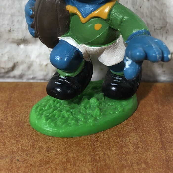 RARE Vintage South African Springboks Rugby Smurf Figurine (Made in West Germany) - Image 4