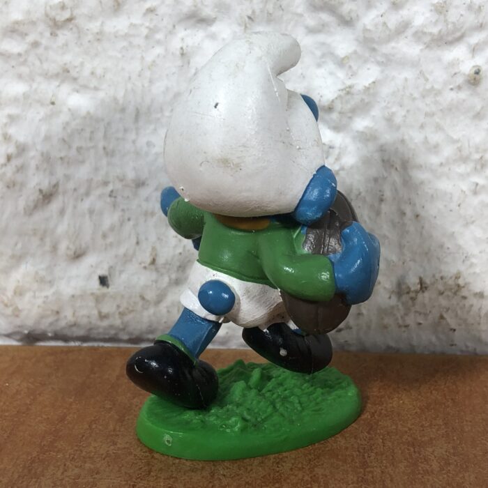 RARE Vintage South African Springboks Rugby Smurf Figurine (Made in West Germany) - Image 5