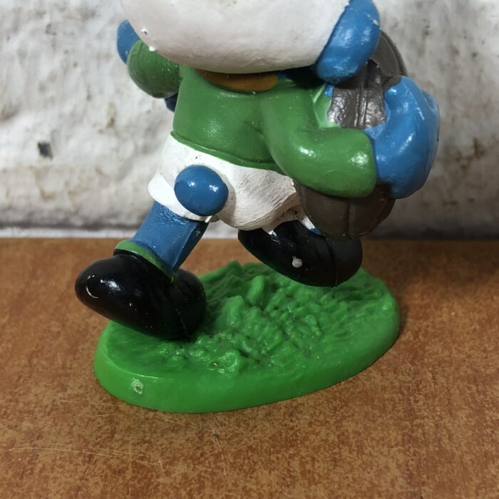 RARE Vintage South African Springboks Rugby Smurf Figurine (Made in West Germany) - Image 7