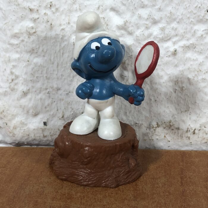 Vintage Vanity Smurf Pencil Sharpener