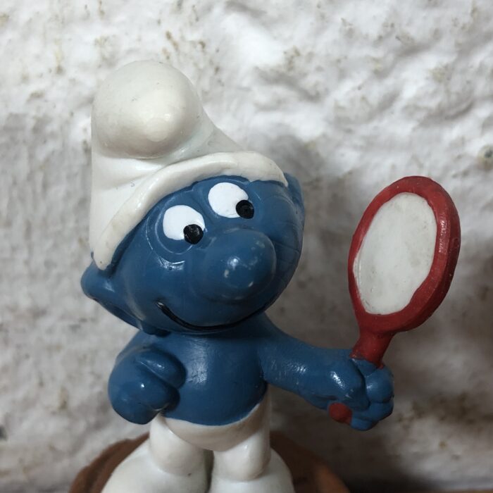 Vintage Vanity Smurf Pencil Sharpener - Image 2