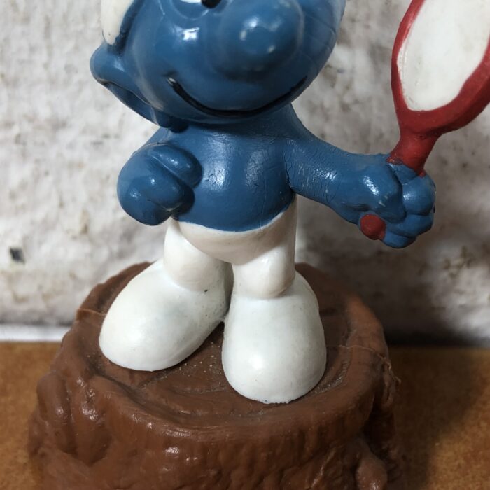 Vintage Vanity Smurf Pencil Sharpener - Image 3