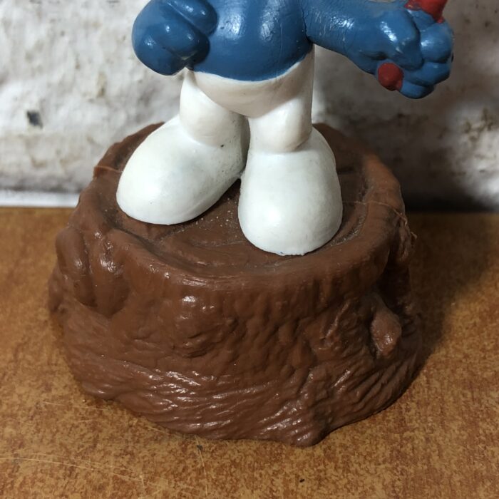 Vintage Vanity Smurf Pencil Sharpener - Image 4