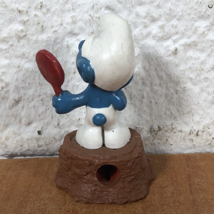 Vintage Vanity Smurf Pencil Sharpener - Image 5