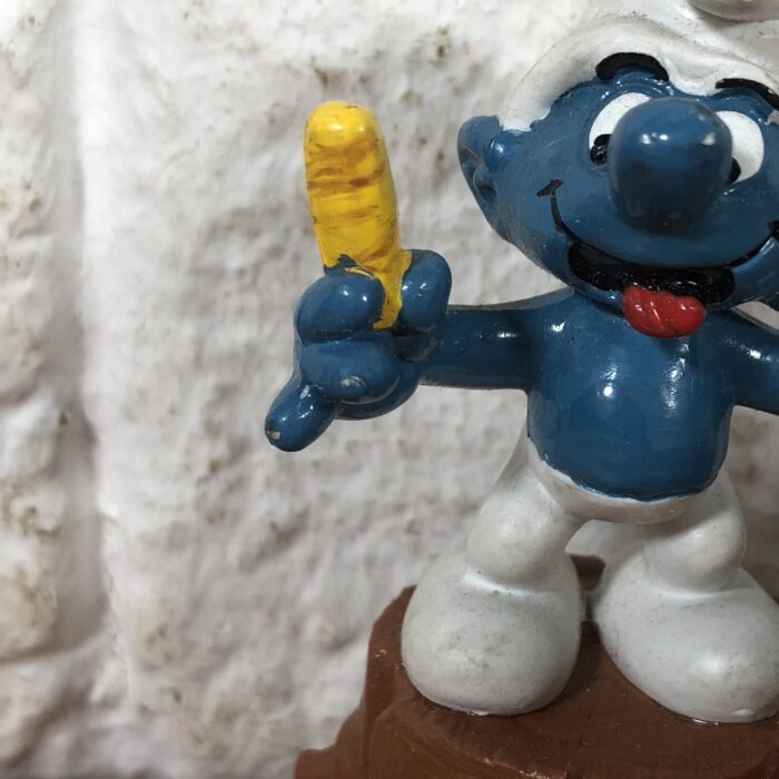 Vintage French Fries Smurf Pencil Sharpener - Image 2