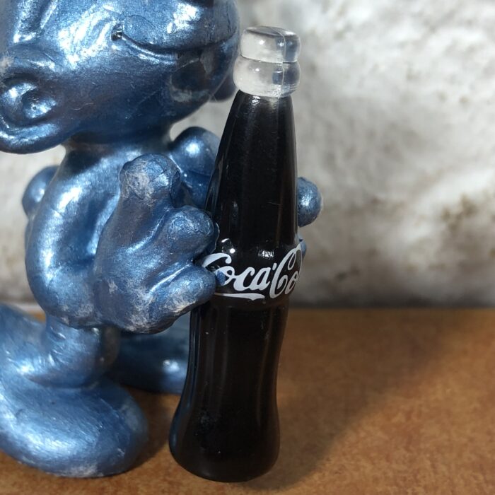 Vintage Coca Cola Smurf Figurine - Image 3