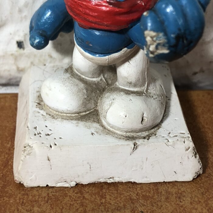 Vintage Winter Smurf Figurine (Made in West Germany) - Image 4