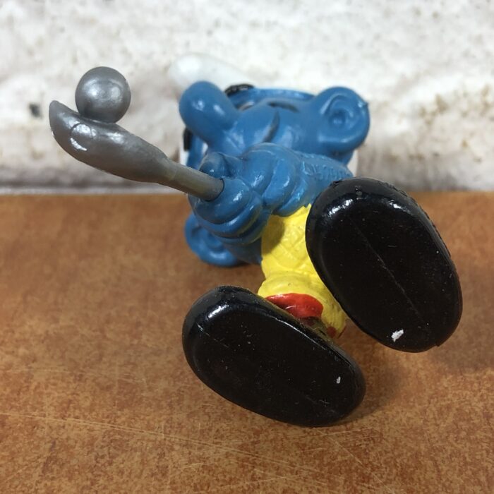 Vintage Golfer Smurf Figurine (Made in West Germany) - Image 6