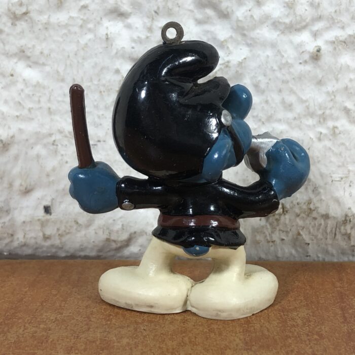 Vintage Policeman Smurf Figurine - Image 5