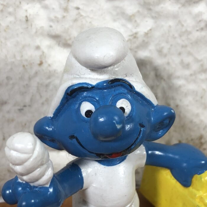 Vintage First Aid Smurf Figurine (Made in Germany) - Image 2