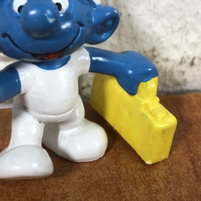 Vintage First Aid Smurf Figurine (Made in Germany) - Image 4