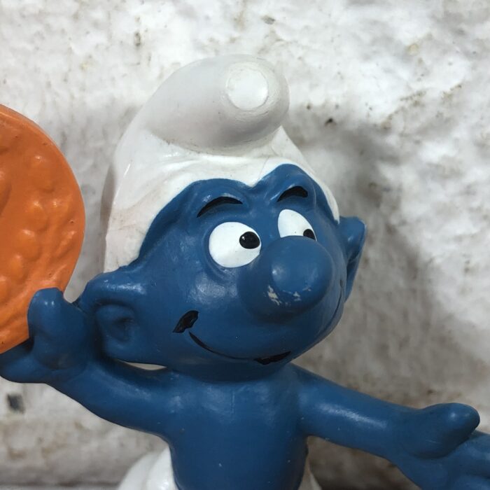 Vintage Money Smurf Figurine - Image 3