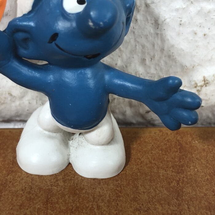 Vintage Money Smurf Figurine - Image 4