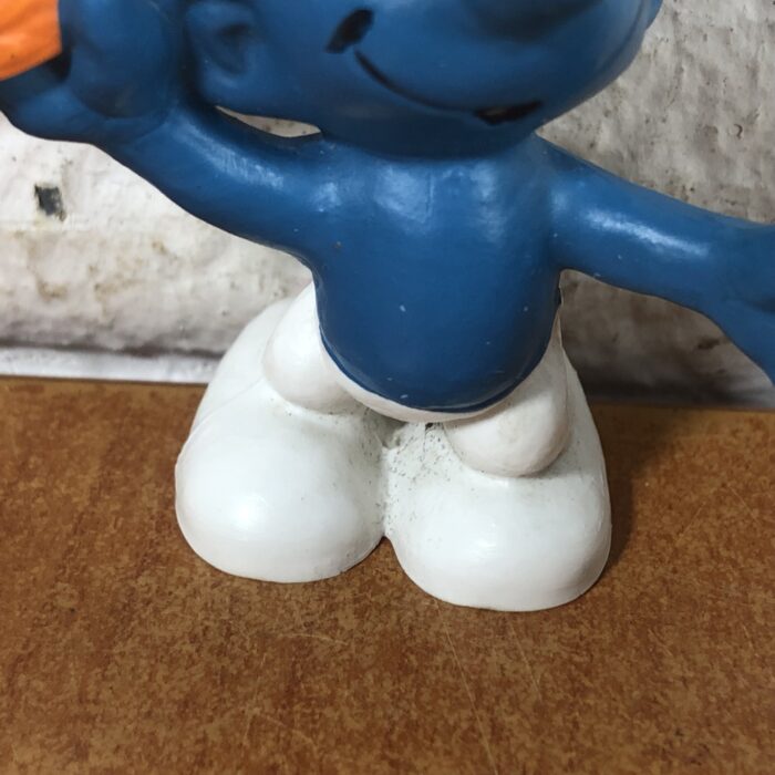 Vintage Money Smurf Figurine - Image 5