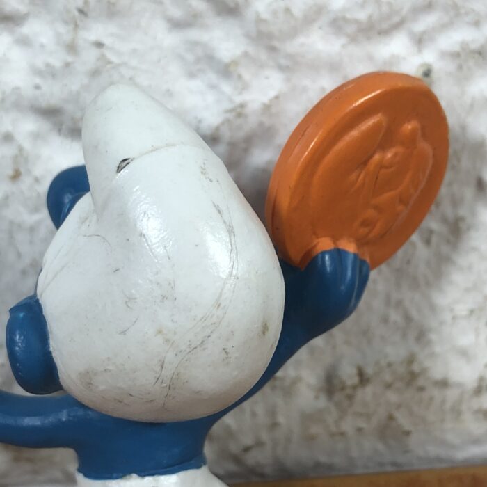 Vintage Money Smurf Figurine - Image 7