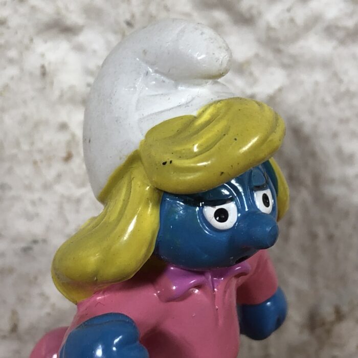 Vintage Jogger Smurfette Figurine - Image 2