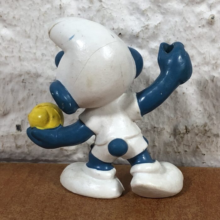 Vintage Tennis Player Smurf Figurine (Made in West Germany) - Image 6