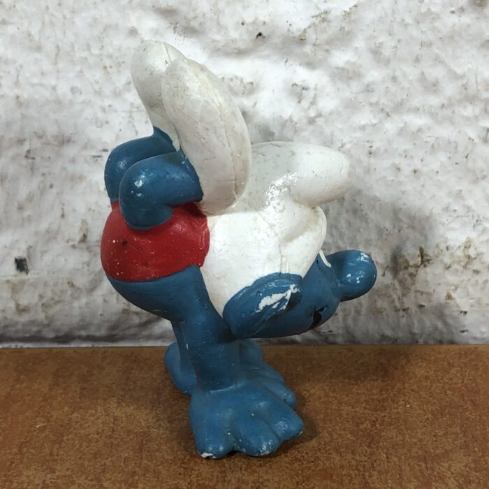 Vintage Handstand Smurf Figurine - Image 2