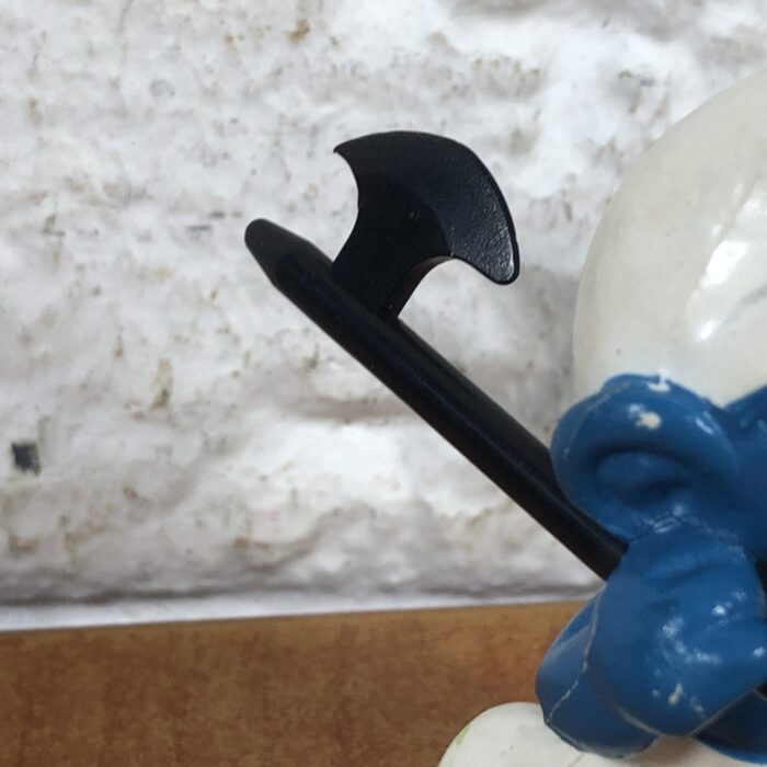 Vintage Axe Smurf Figurine (Made in West Germany) - Image 2