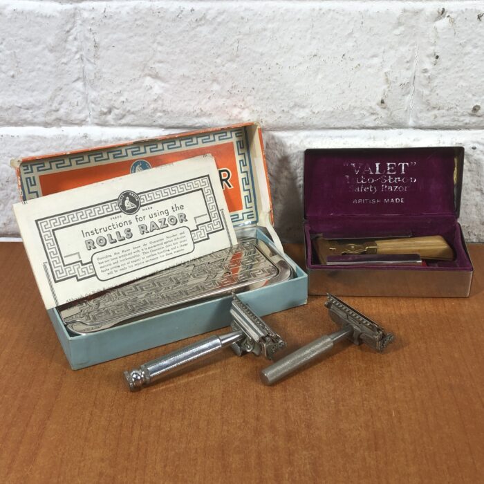 Vintage Rolls Razor & Valet Safety Razors