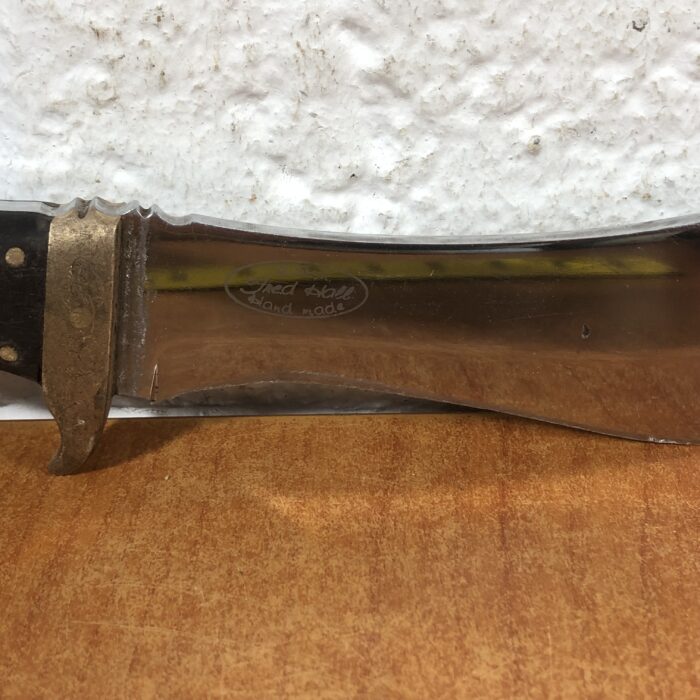 Vintage Fred Hall RSA Hand Made Knife - Image 3