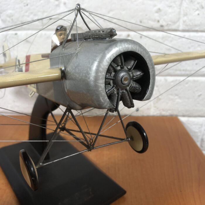 Large Vintage Metal Aircraft Model (Made in Philippines) - Image 3