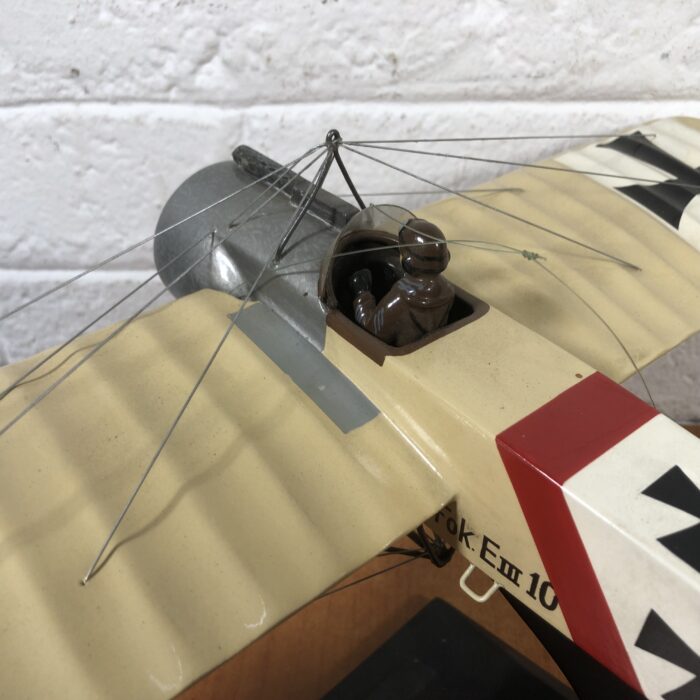 Large Vintage Metal Aircraft Model (Made in Philippines) - Image 8