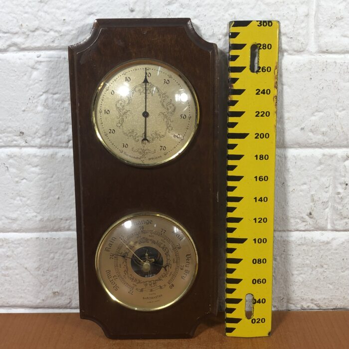 Vintage Thermometer & Barometer - Image 8