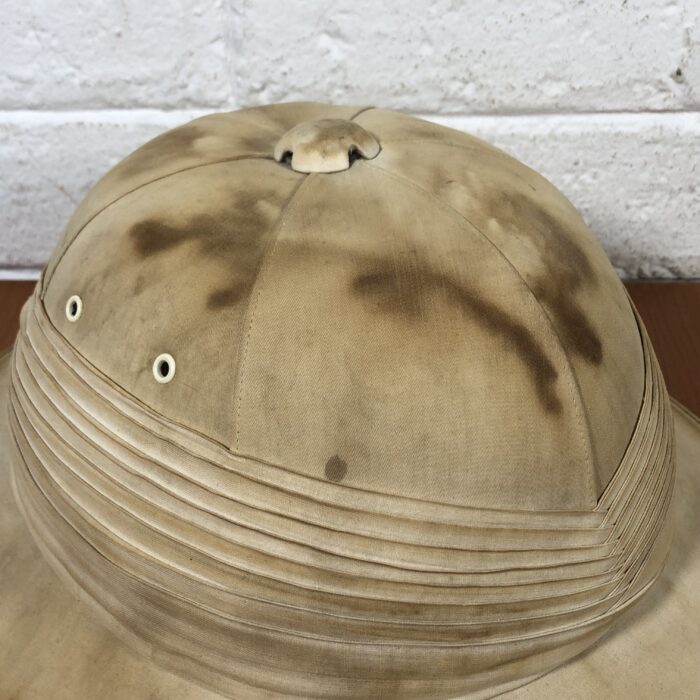 Vintage 1930s Northern Rhodesia Pith Helmet (Bowbilt Sun Hat) - Image 2