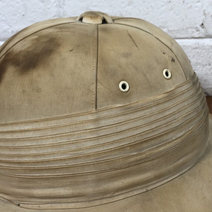 Vintage 1930s Northern Rhodesia Pith Helmet (Bowbilt Sun Hat) - Image 5