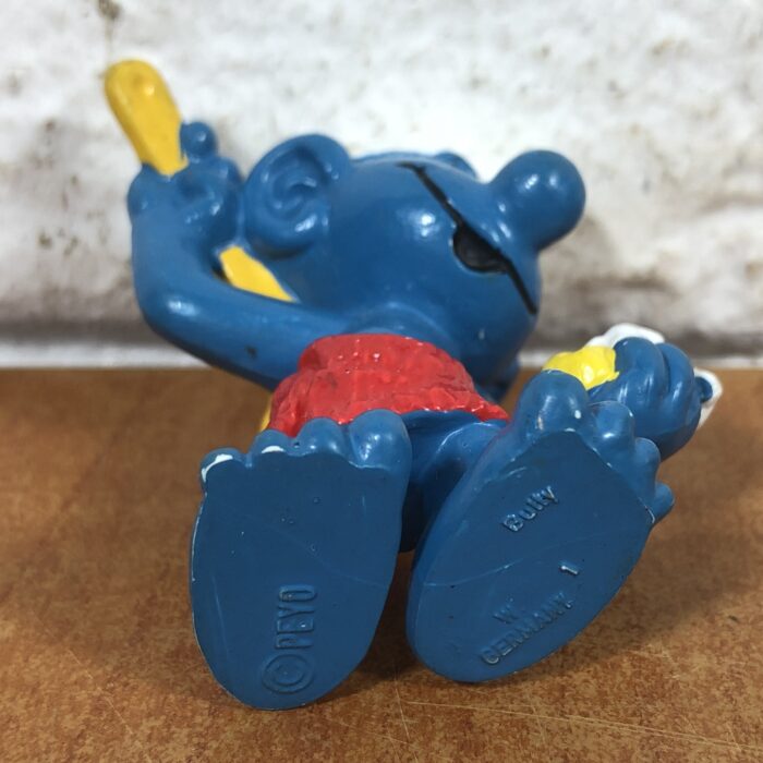 Vintage Bathing Smurf Figurine (Made in West Germany) - Image 5