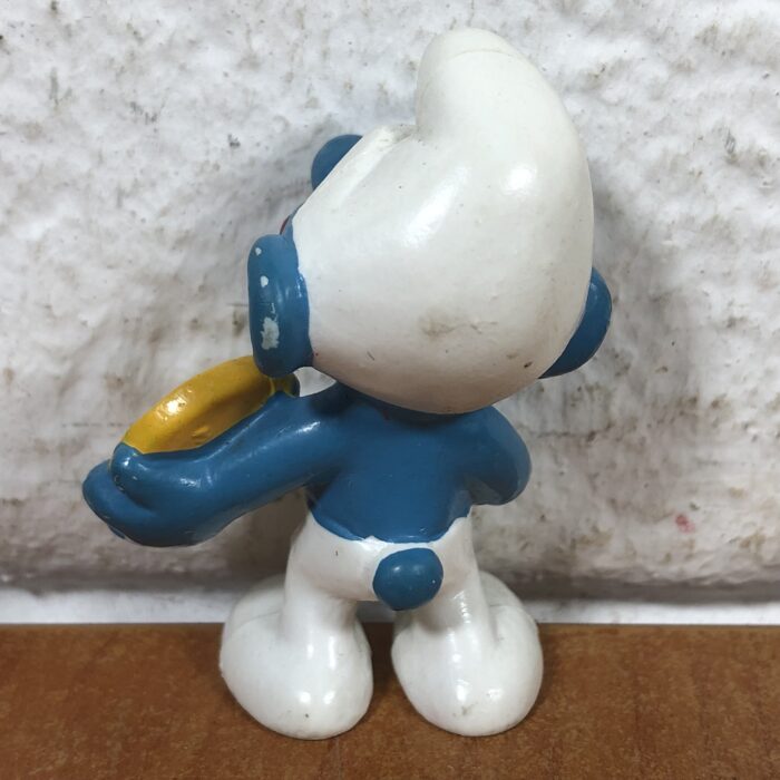 Vintage Cookie Smurf Figurine (Made in West Germany) - Image 4