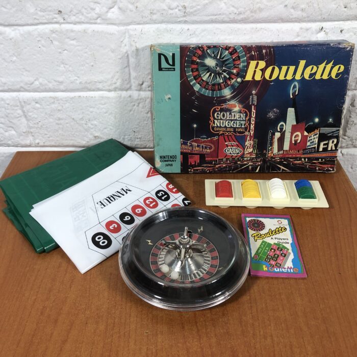 Vintage Roulette Game in Original Box (Nintendo Company)