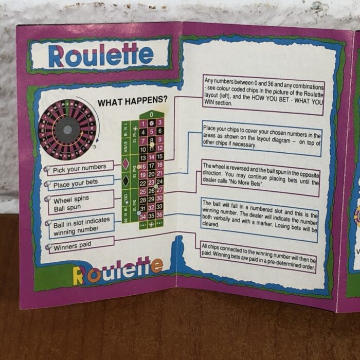 Vintage Roulette Game in Original Box (Nintendo Company) - Image 9